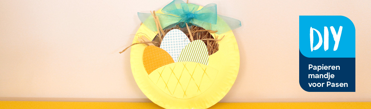 diy-paasmandje diy papieren mandje voor pasen